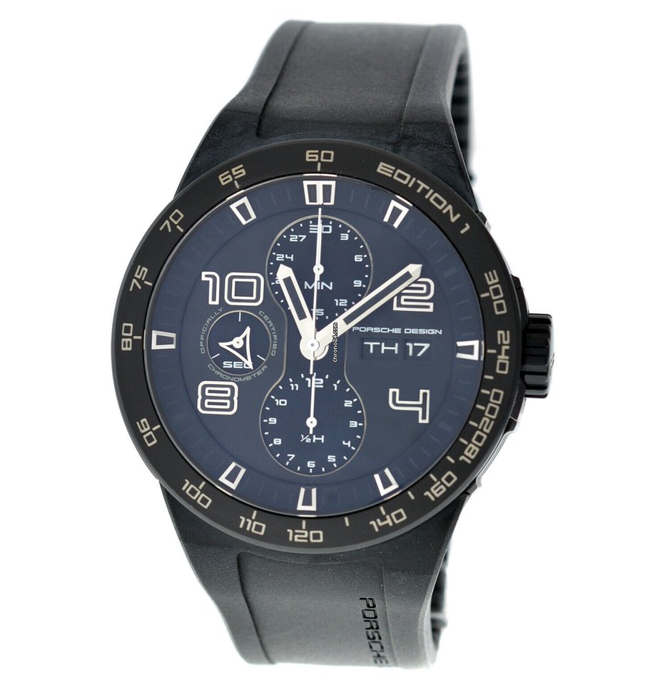 Porsche Design Flat Six Womens watch Automatic Steel P6341 6341.13.44.1169