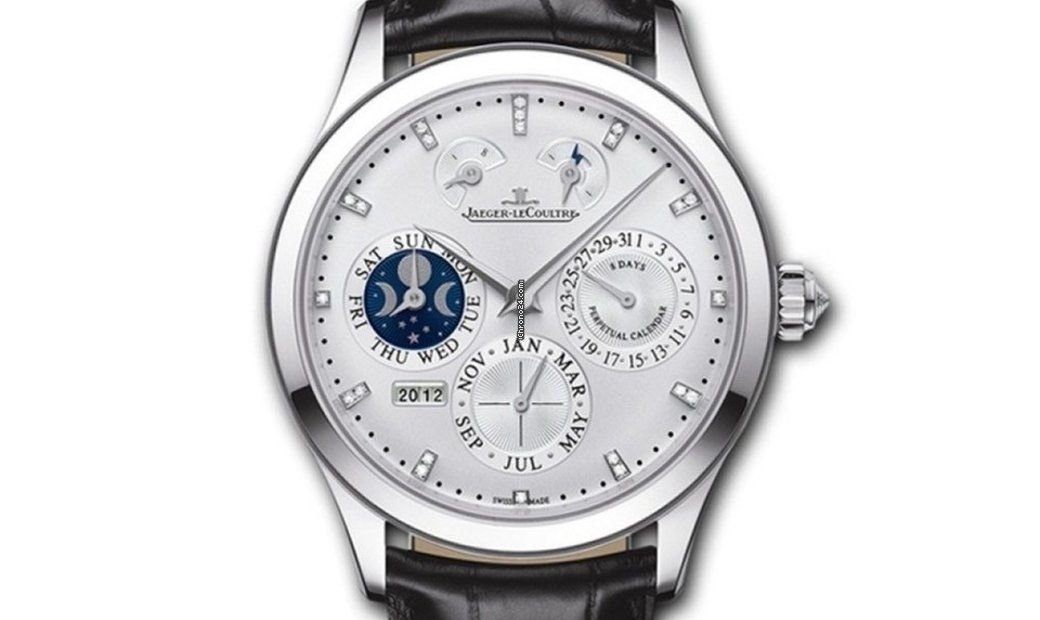 Jaeger-LeCoultre Master Eight Days Perpetual Manual winding White gold Q1613401