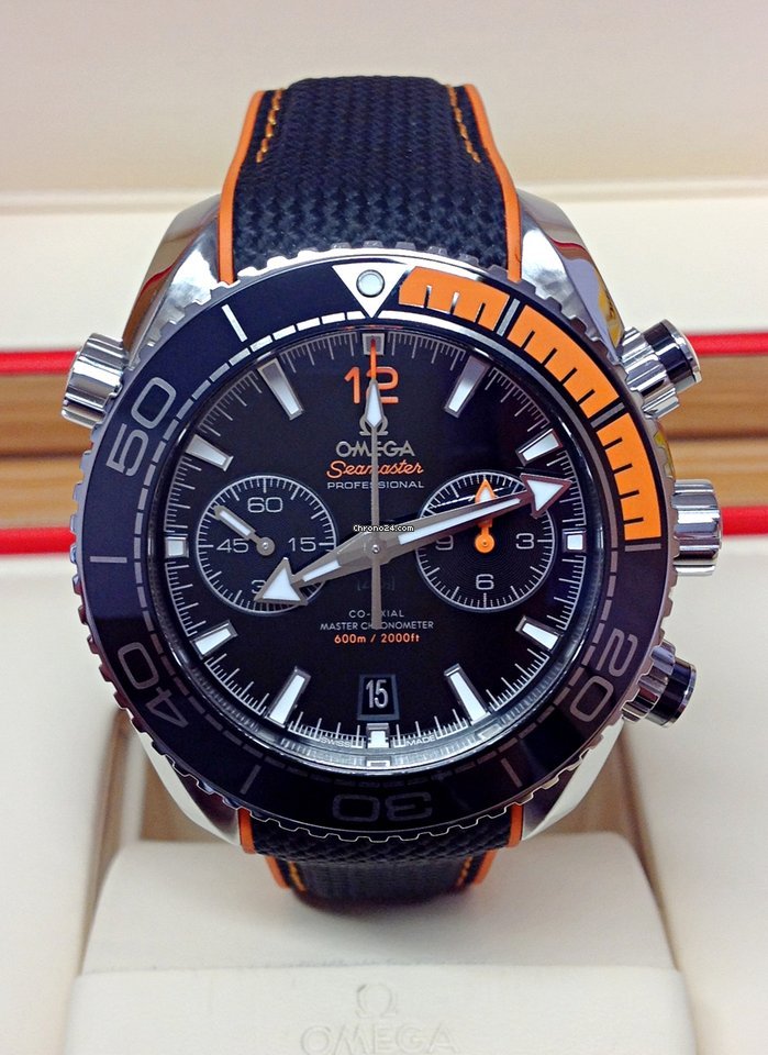 Omega Seamaster Planet Ocean Chronograph Mens watch Unisex Automatic Steel 215.32.46.51.01.001