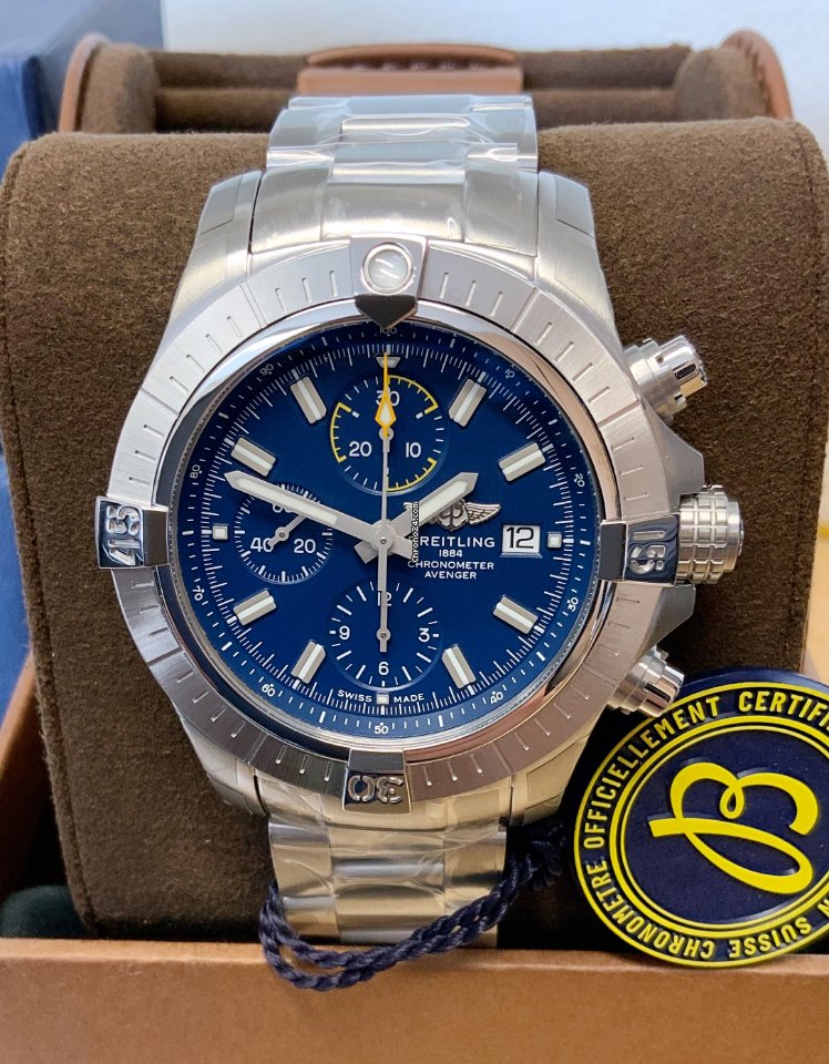 Breitling Avenger Mens watch Unisex Automatic Steel A13317101C1A1