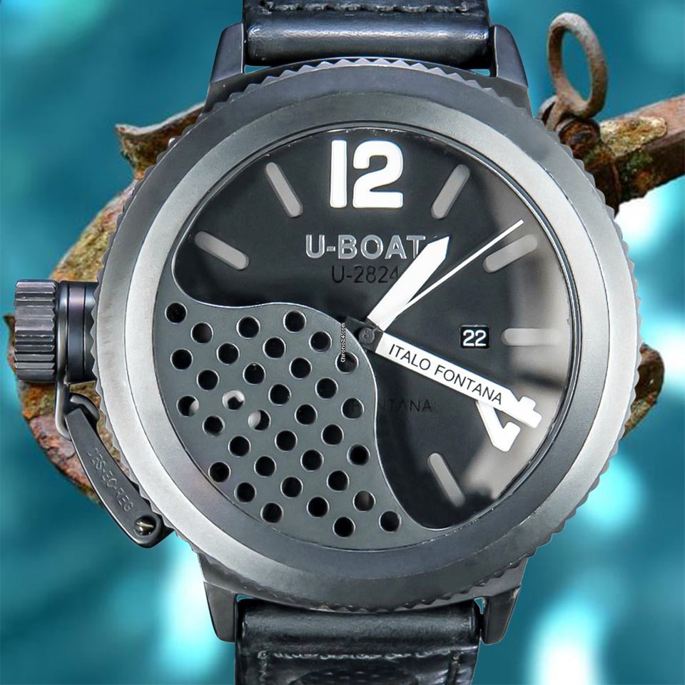 U-Boat Flightdeck Mens watch Unisex Automatic Steel U-2824 50