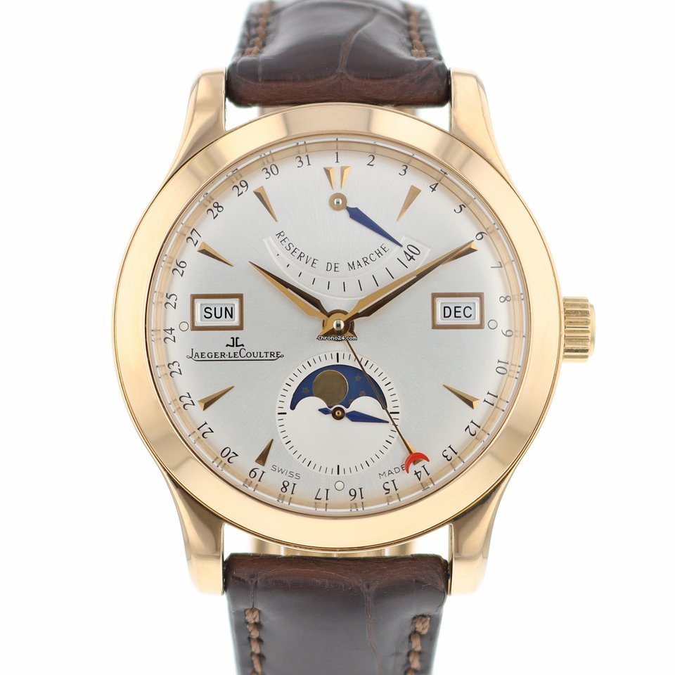 Jaeger-LeCoultre Master Calendar Mens watch Unisex Automatic Rose gold 147.2.41.S