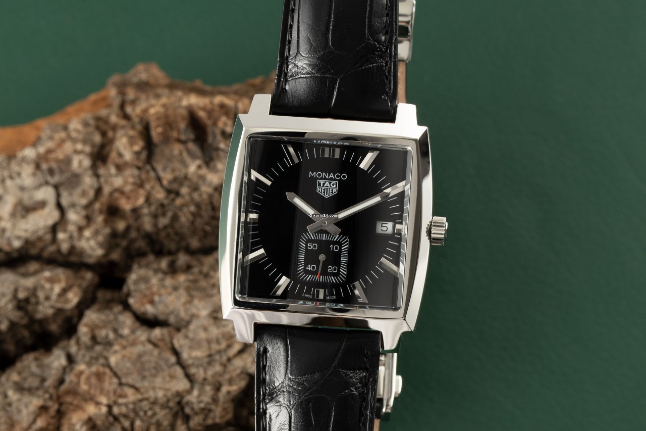 TAG Heuer Monaco Lady Mens watch Unisex Quartz Steel WAW131A