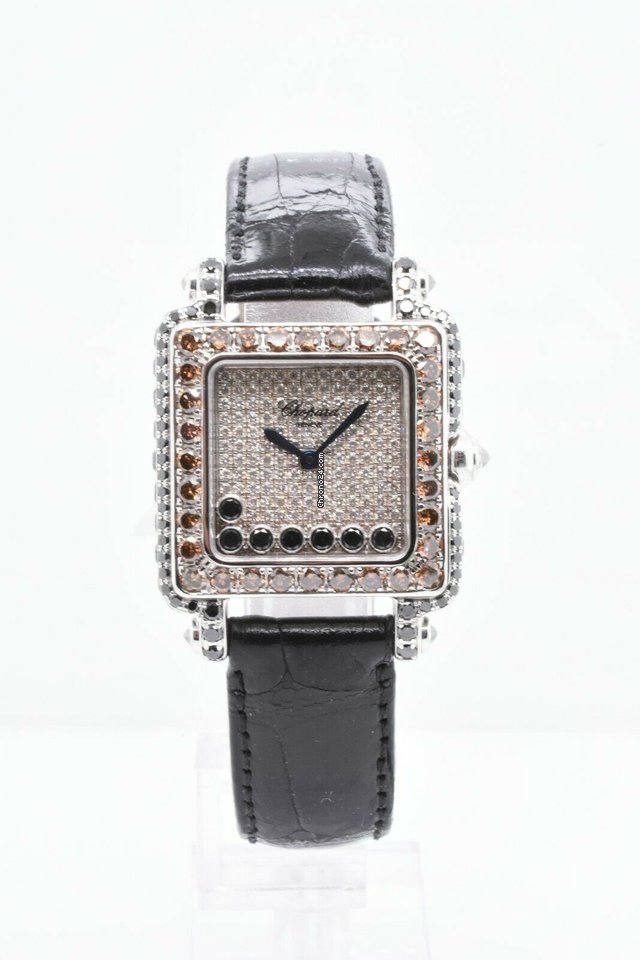 Chopard Happy Sport Womens watch Quartz White gold 27 6730-415