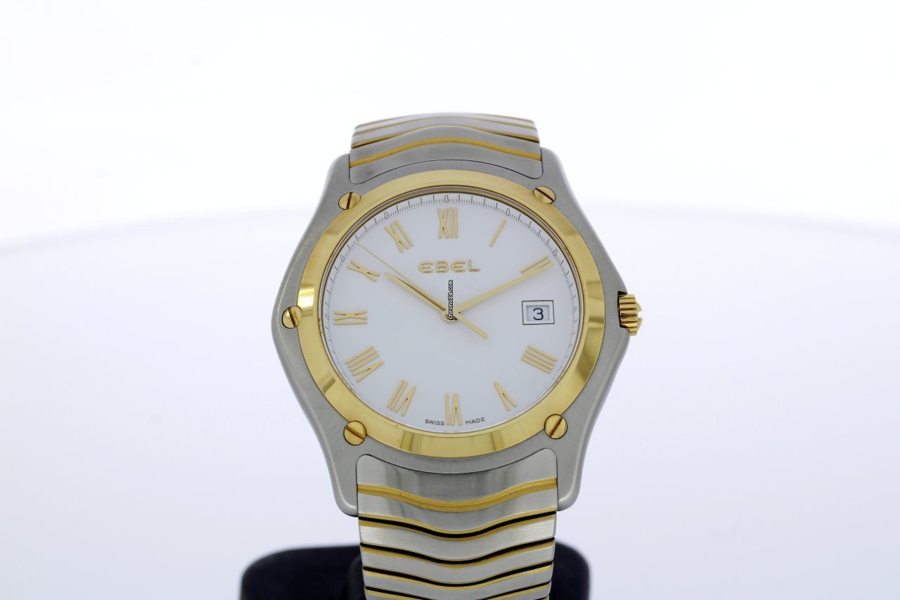 Ebel Classic Mens watch Unisex Quartz Gold Steel 1255F51 0225