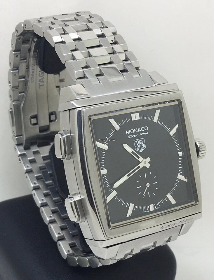 TAG Heuer Monaco Mens watch Unisex Manual winding Steel CW9111