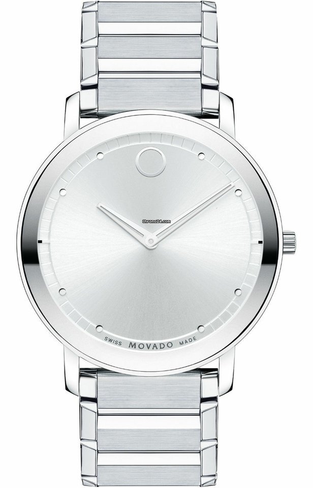 Movado Sapphire Mens watch Unisex Quartz Steel MOVADO SAPPHIRE 0606881