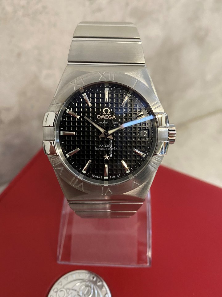 Omega Constellation Men Mens watch Unisex Automatic Steel 123.10.38.21.01.002