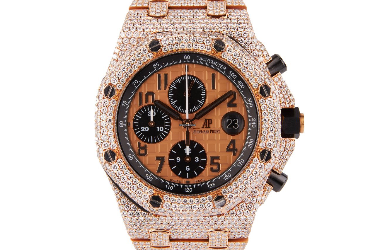 Audemars Piguet Royal Oak Offshore Chronograph Mens watch Unisex Automatic Rose gold 26470OR.OO.1000OR.01