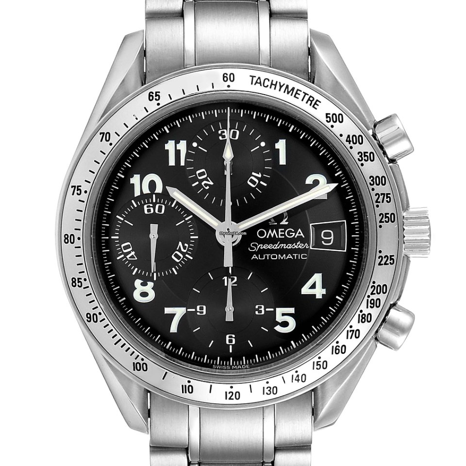 Omega Speedmaster Date Mens watch Unisex Automatic Steel 3513.52.00