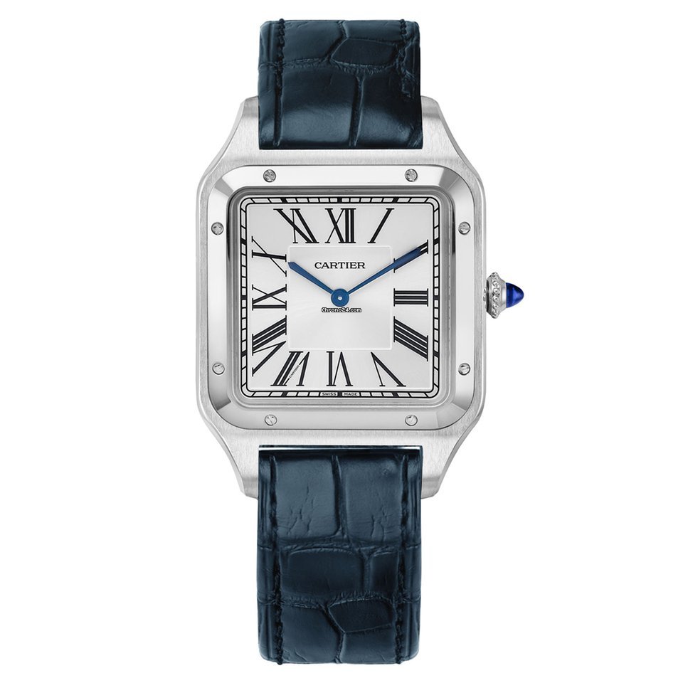 Cartier Santos Dumont Mens watch Unisex Manual winding Steel WSSA0032