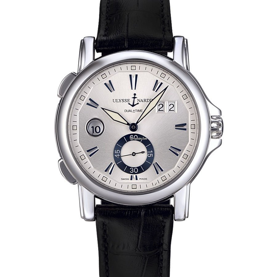 Ulysse Nardin Dual Time Mens watch Unisex Automatic Steel 243-55 91