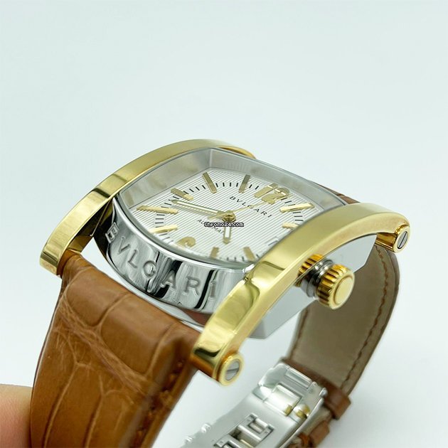 Bulgari Assioma Mens watch Unisex Automatic Gold Steel AA48C6SGLDCH