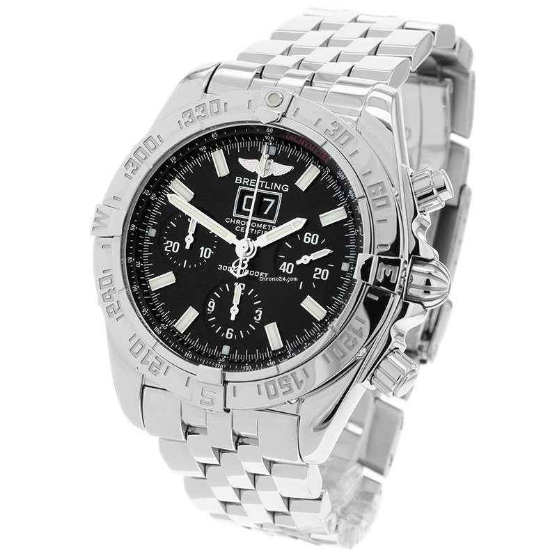 Breitling Blackbird Mens watch Unisex Automatic Steel A44359
