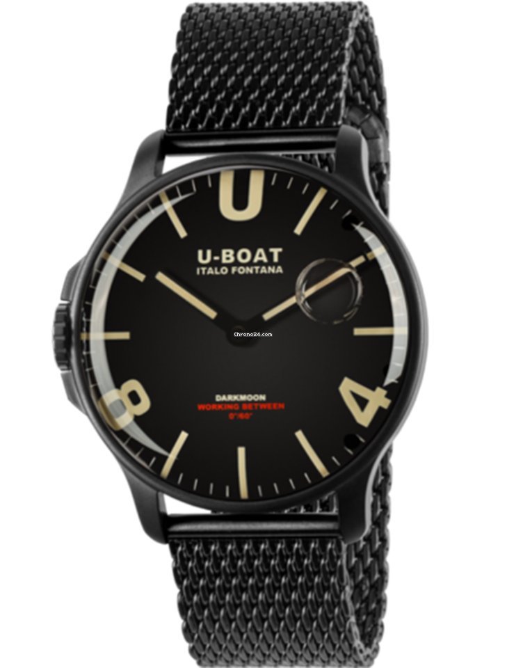 U-Boat Quartz Steel 8464 MT