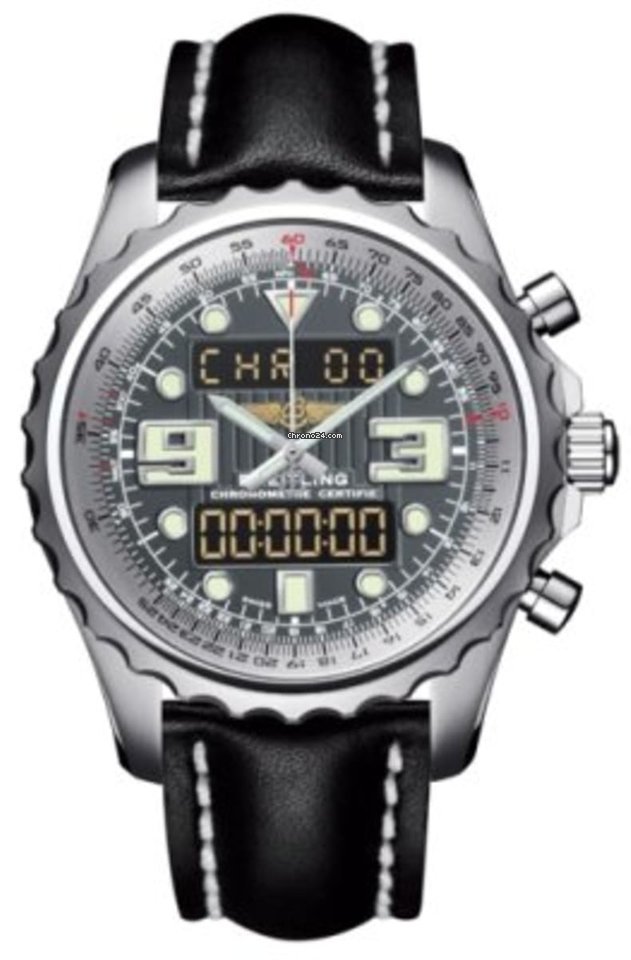 Breitling Chronospace Mens watch Unisex Quartz Steel A7836534