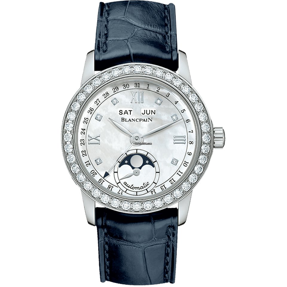 Blancpain Leman Moonphase Womens watch Automatic Steel 2360-4691A-55A