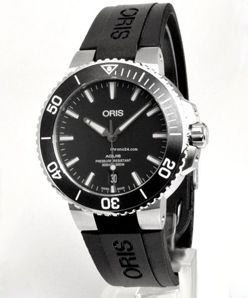 Oris Aquis Date Mens watch Unisex Automatic 01 733 7732 4124-07 4 21 64FC