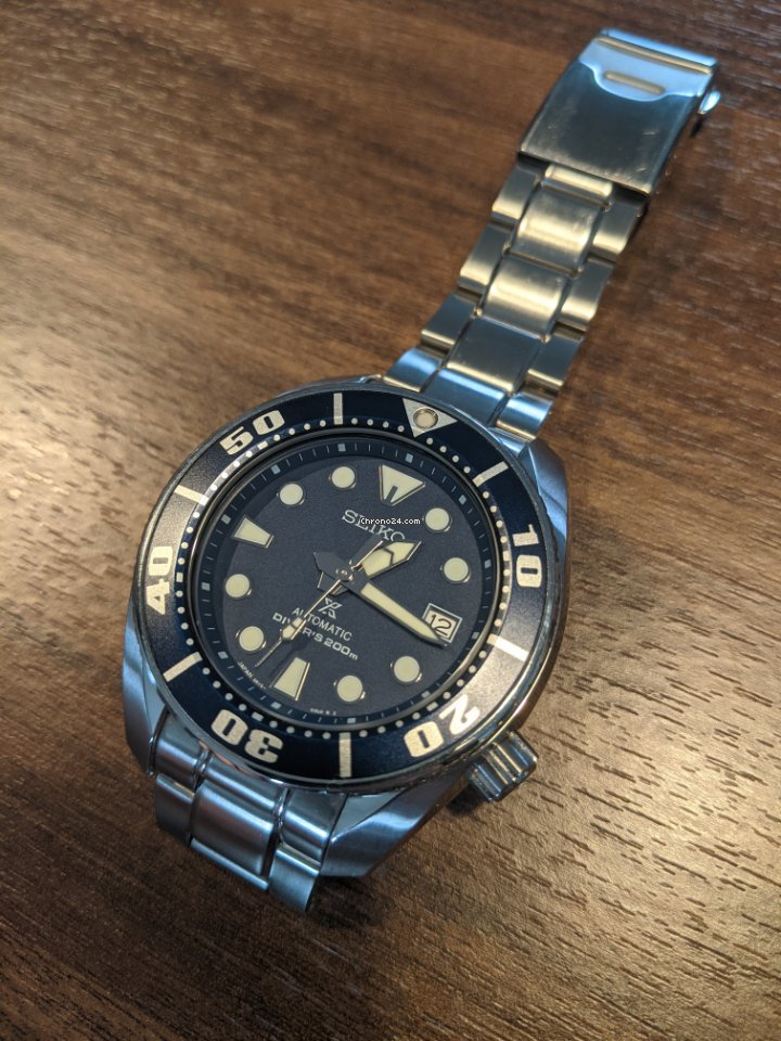 Seiko Prospex Mens watch Unisex Automatic Steel SBDC033