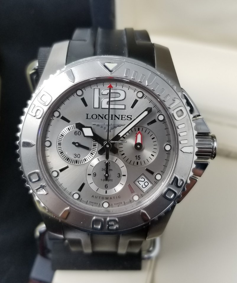 Longines HydroConquest Mens watch Unisex Automatic Steel L3.665.4.76.2