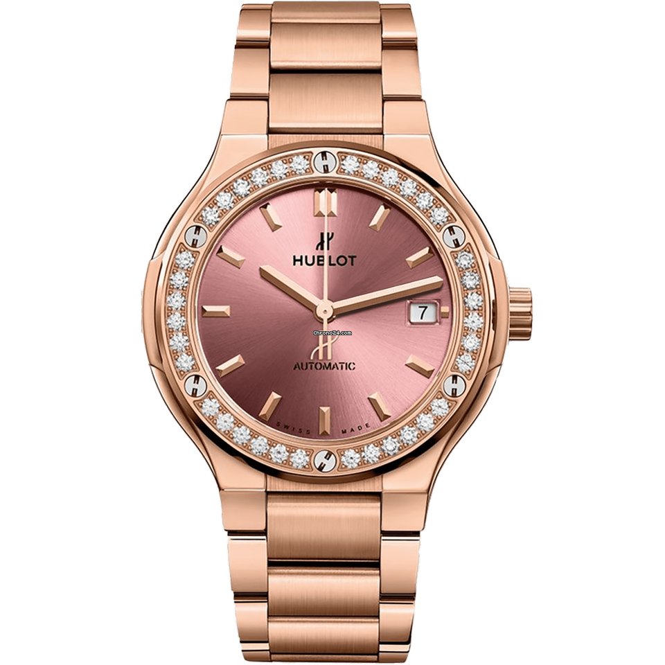 Hublot Classic Fusion 45, 42, 38, 33 mm Womens watch Automatic Rose gold 568.OX.891P.OX.1204
