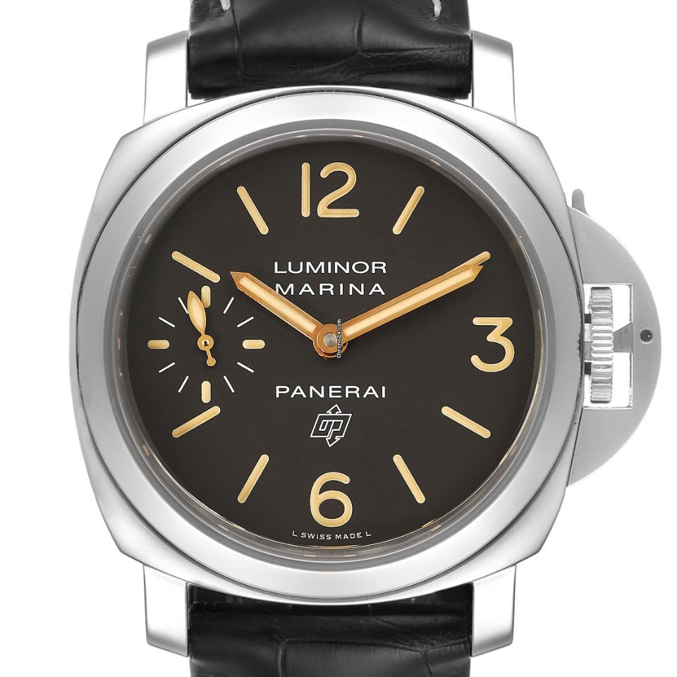 Panerai Luminor Marina Mens watch Unisex Manual winding Steel PAM00632