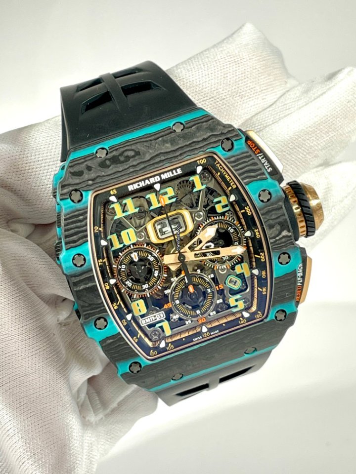 Richard Mille RM 011 Mens watch Unisex Automatic Richard Mille RM011-03 Ultimate Edition
