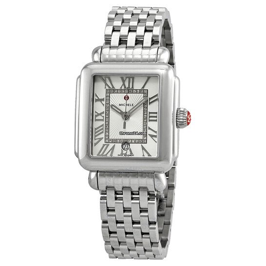 Michele Deco Womens watch Quartz Steel MWW06T000141