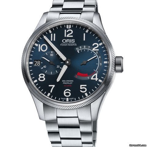 Oris Big Crown ProPilot Calibre 111 Mens watch Unisex Manual winding Steel 01 111 7711 4165-Set 8 22 19