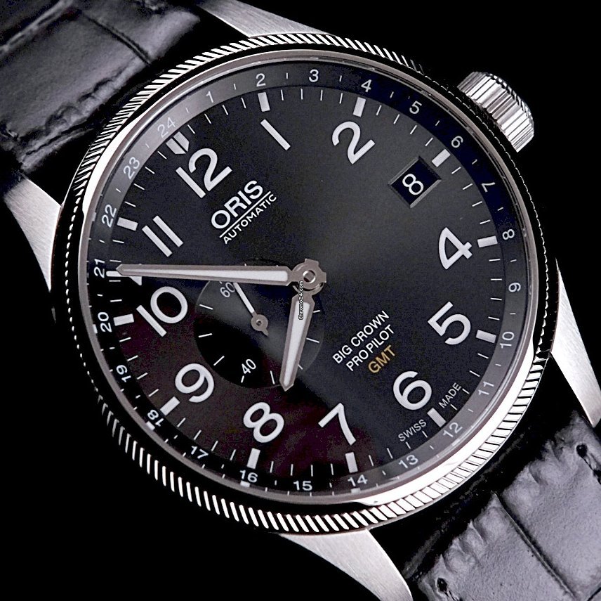 Oris Big Crown ProPilot GMT Mens watch Unisex Automatic Steel 01 748 7710 4063-07 5 22 06FC