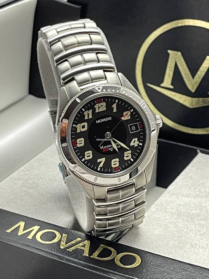 Movado Kingmatic Mens watch Unisex Automatic Steel 84-D7-877 ser. 3721235