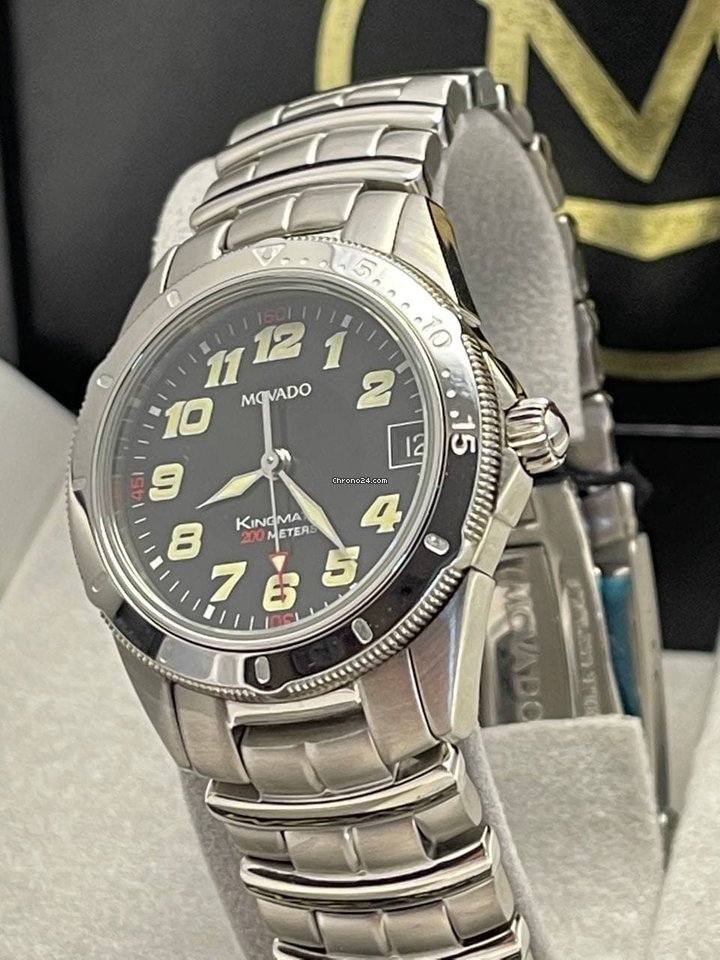 Movado Kingmatic Mens watch Unisex Automatic Steel 84-D7-867 ser. 3723222