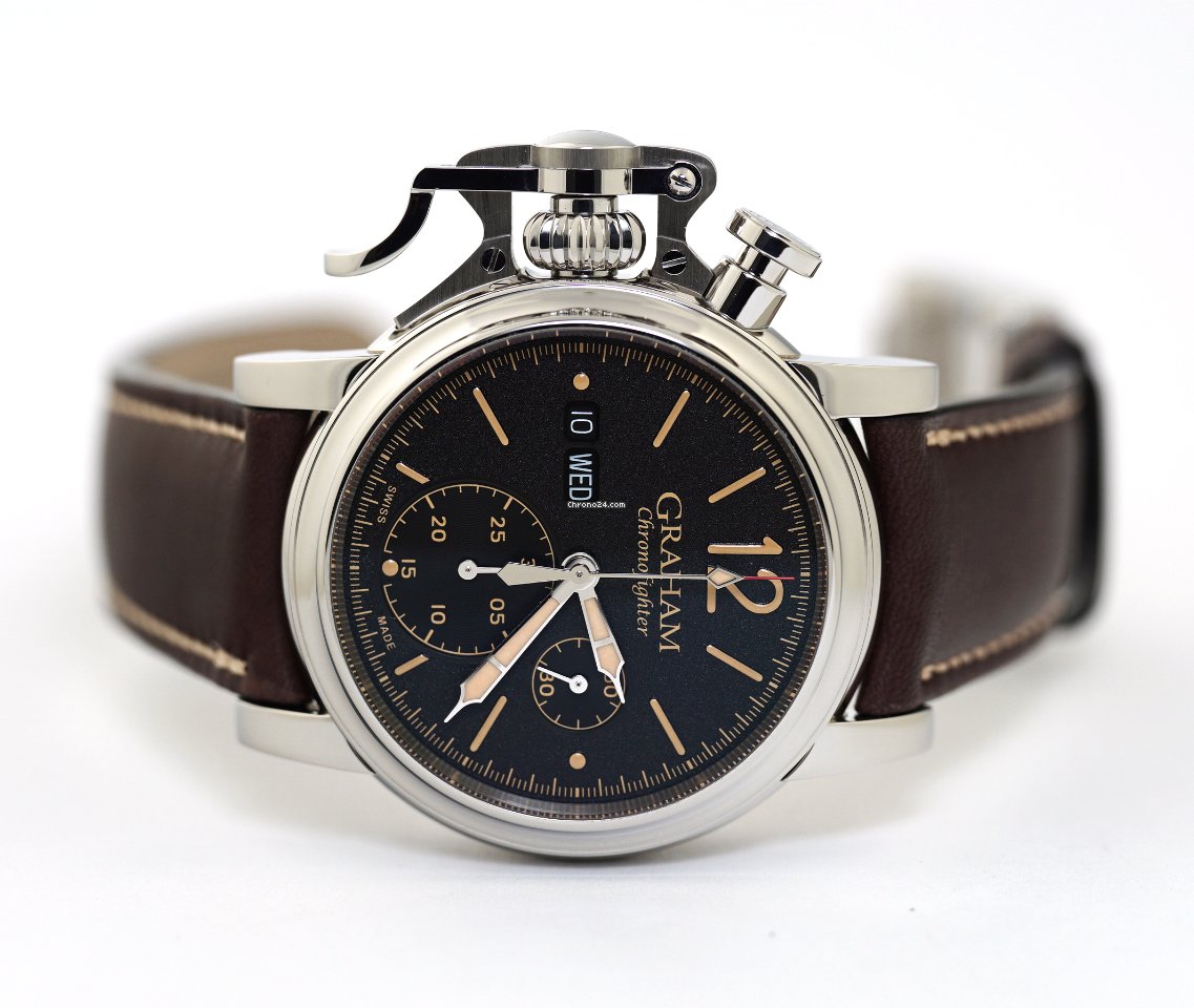 Graham Mens watch Unisex Automatic Steel 2CVAS.B01A