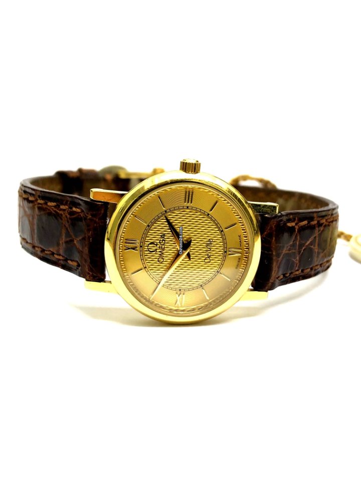 Omega De Ville Womens watch Quartz Yellow gold 7360.14.12