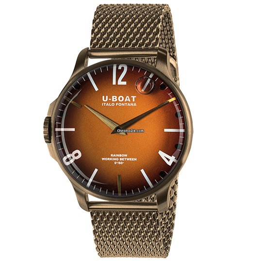 U-Boat Mens watch Unisex Quartz Steel 8468-MT