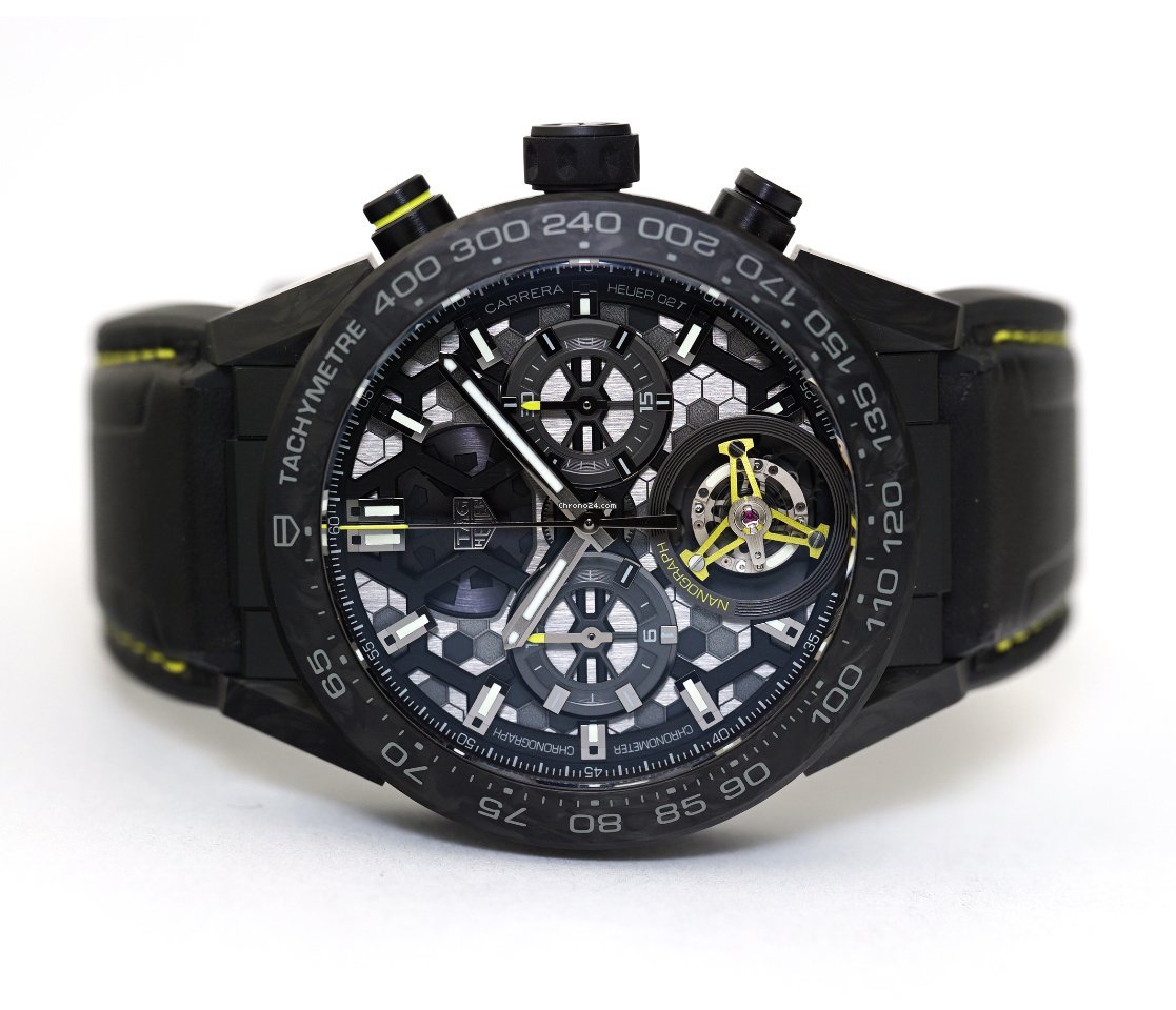 TAG Heuer Carrera Heuer-02T Mens watch Unisex Automatic Titanium CAR5A8K.FT6172