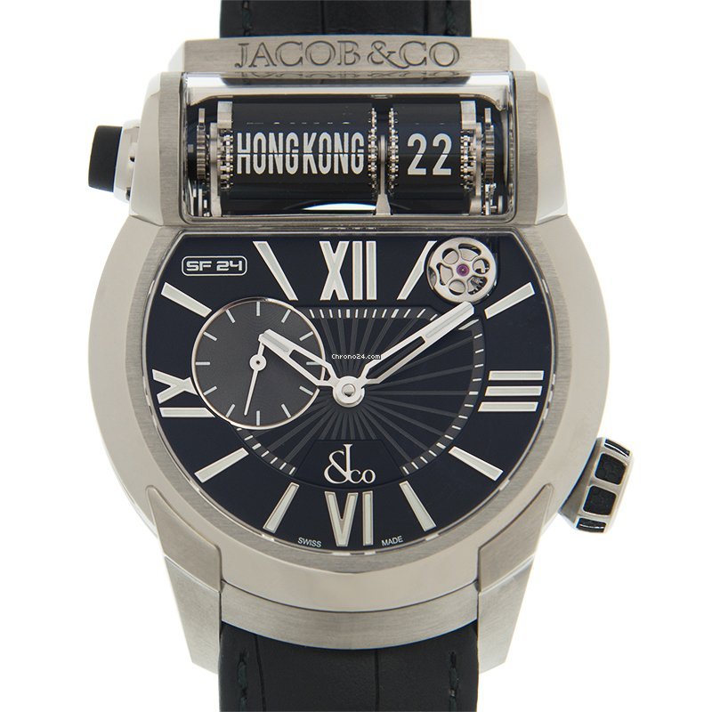 Jacob & Co. Mens watch Unisex Automatic Titanium ES101.20.NS.LH.A