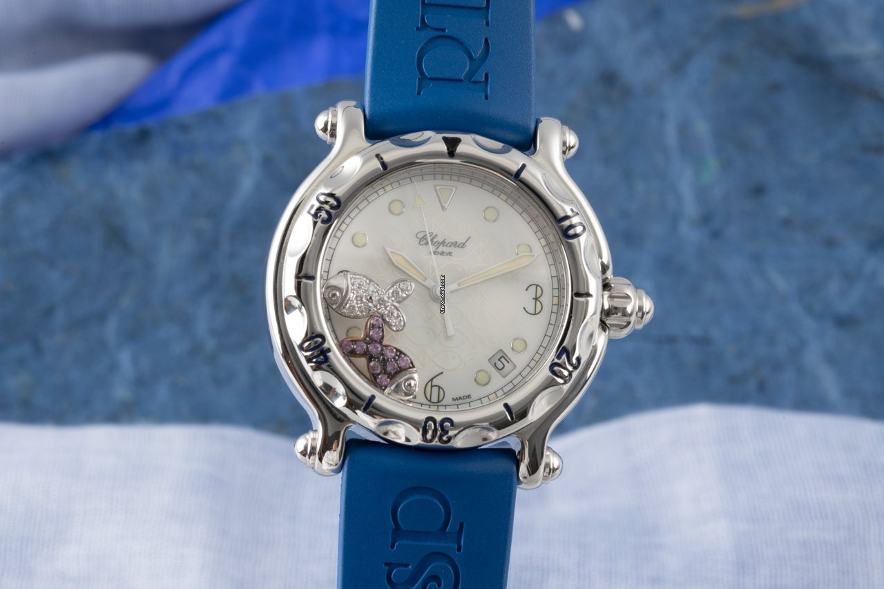 Chopard Happy Sport Womens watch Quartz Steel 28 8347 8-403