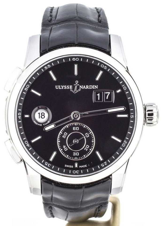 Ulysse Nardin Dual Time Mens watch Unisex Automatic Steel 3343-126 92