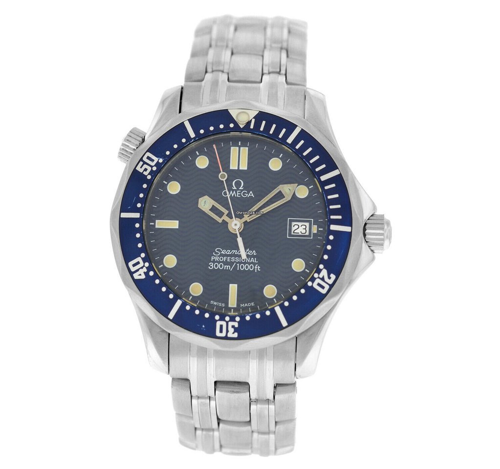 Omega Seamaster Diver 300 M Mens watch Unisex Quartz Steel 2561.8