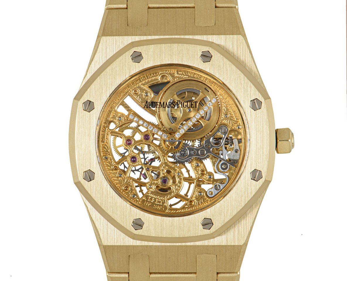 Audemars Piguet Royal Oak Mens watch Unisex Manual winding Yellow gold 14789BA