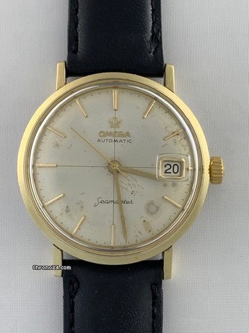 Omega Seamaster Mens watch Unisex Automatic Gold Steel 14770- 61- SC