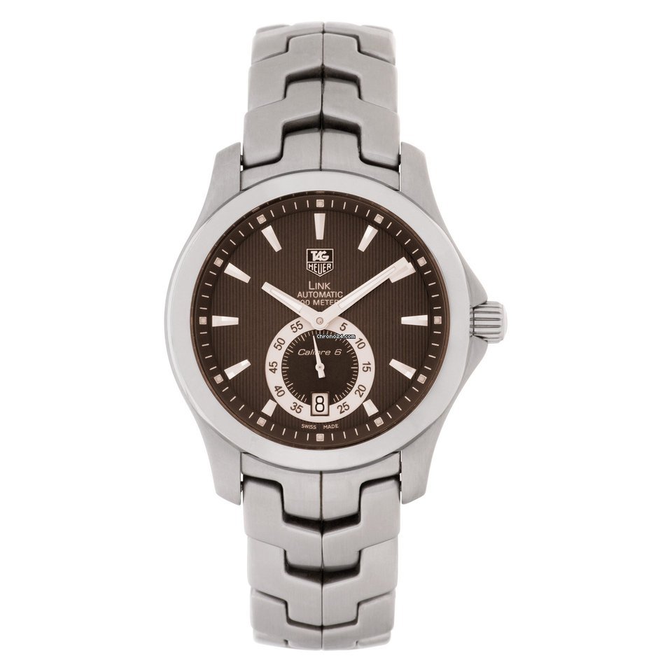TAG Heuer Link Calibre 6 Mens watch Unisex Automatic Steel WJF211C.BA0570