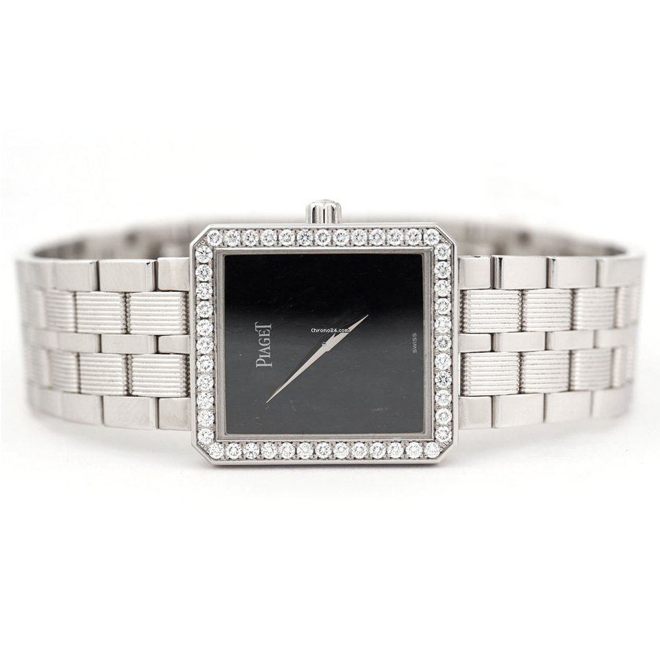 Piaget Protocole Mens watch Unisex Quartz White gold 84154 M601D