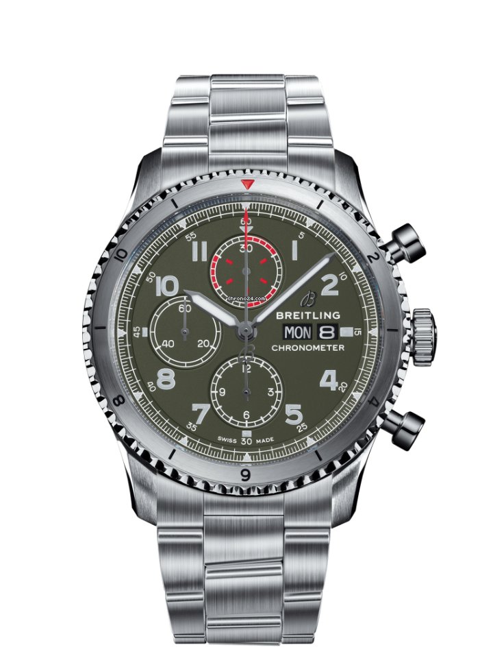 Breitling Aviator 8 Mens watch Unisex Automatic Steel A133161A1L1A1