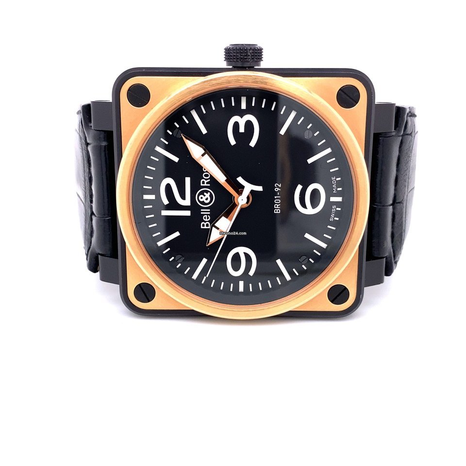 Bell & Ross BR 01-92 Mens watch Unisex Automatic Rose gold BR 01-92