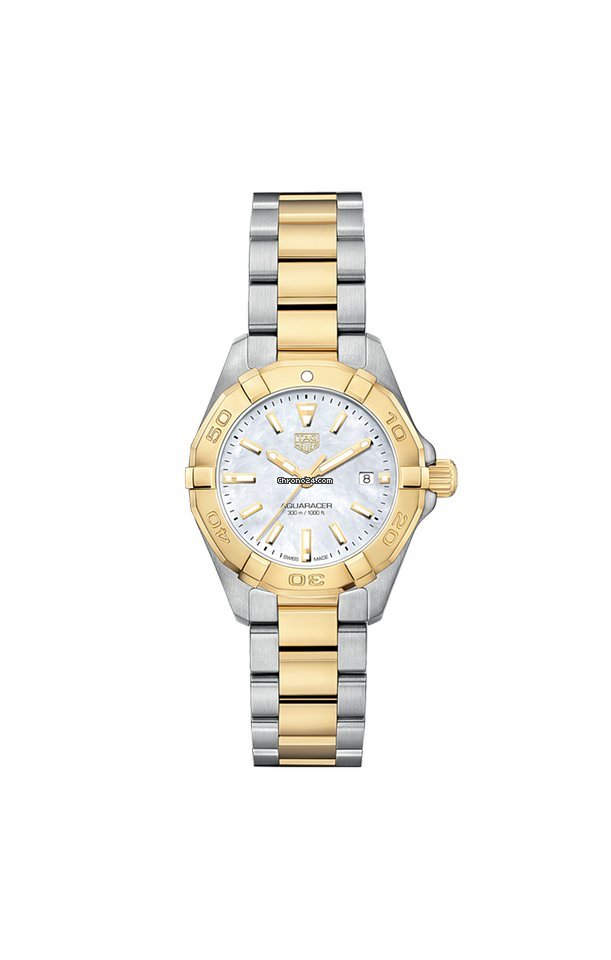 TAG Heuer Aquaracer Lady Womens watch Quartz Gold Steel WBD1420.BB0321