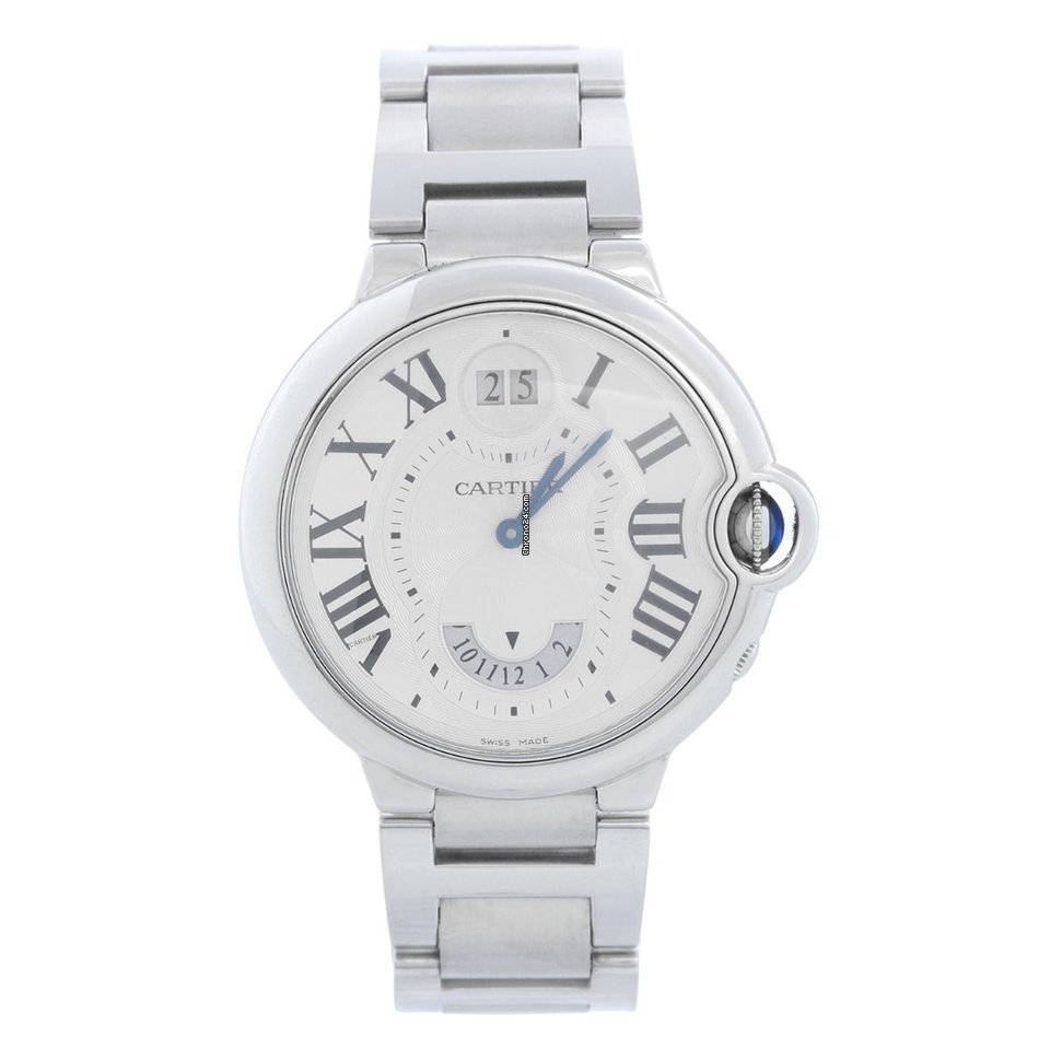 Cartier Ballon Bleu 42mm Mens watch Unisex Quartz Steel W6920011