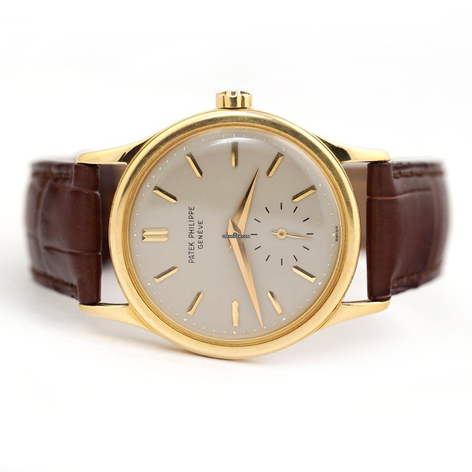 Patek Philippe Calatrava Mens watch Unisex Automatic Yellow gold 3439