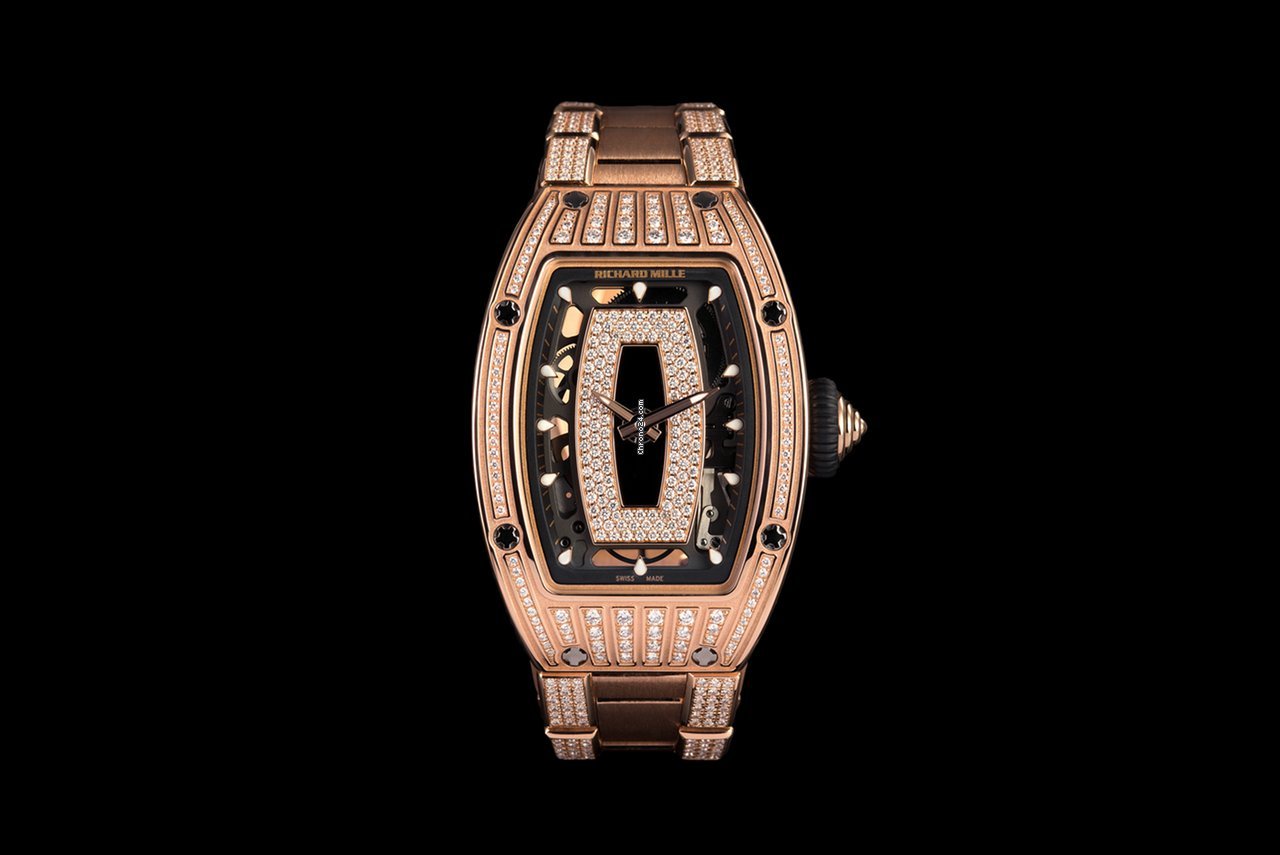 Richard Mille RM 07 Womens watch Automatic Red gold RM 07-01